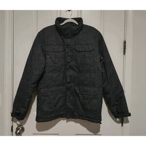 Men's Vans Off The Wall Mixer 2 Dark Gray Jacket Size Large